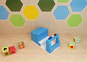 幼儿园儿童玩具骑车3D